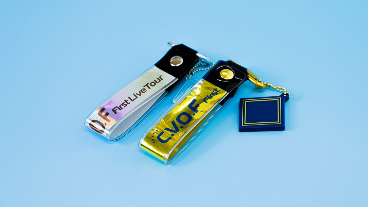 銀テープキーホルダー タワレコ 銀テープキーホルダー Deep Blue Accessories